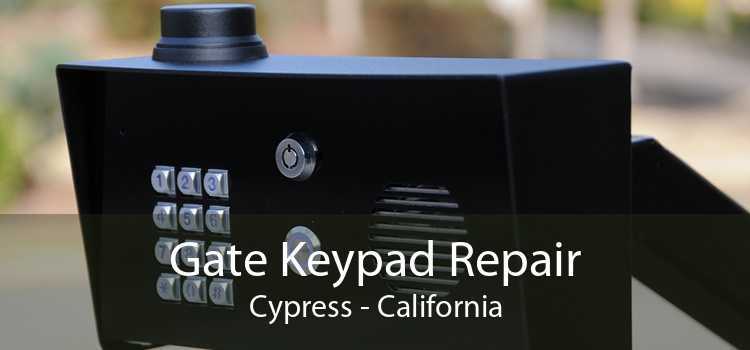 Gate Keypad Repair Cypress - California