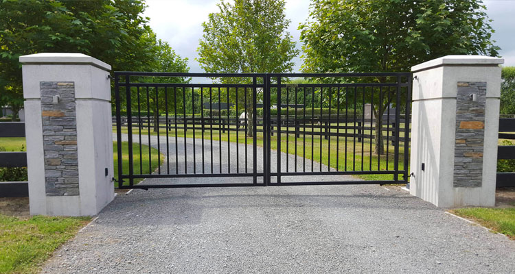 Electric Driveway Gate Installation in Cypress